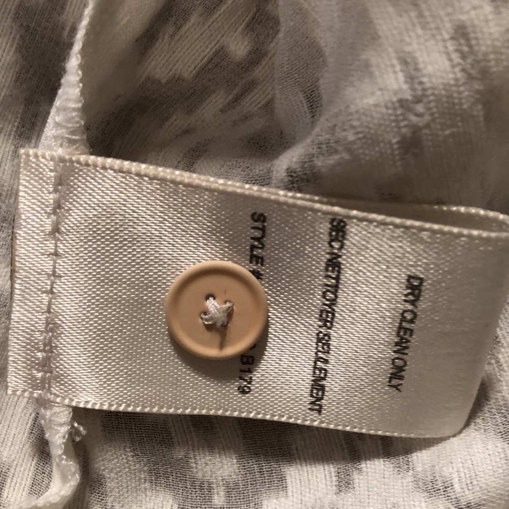 Rebecca Taylor silk, cotton textured blouse - Picture 7 of 15